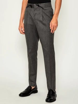 HUGO Spodnie Getlin251F3 | Slim Fit | z dodatkiem wełny