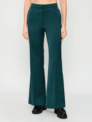 HUGO Spodnie Halenina | flare fit