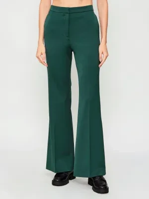 HUGO Spodnie Halenina | flare fit