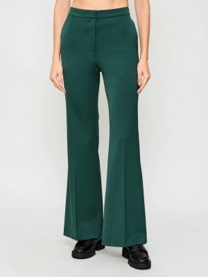 HUGO Spodnie Halenina | flare fit