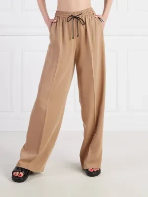 HUGO Spodnie Hasabella-1 10234127 01 | Loose fit