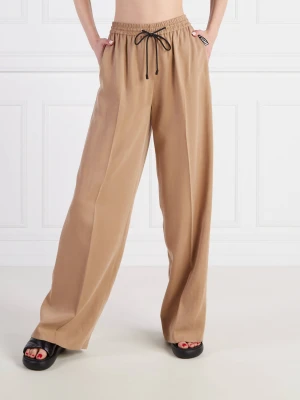 HUGO Spodnie Hasabella-1 10234127 01 | Loose fit