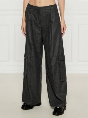 HUGO Spodnie Herota | flare fit