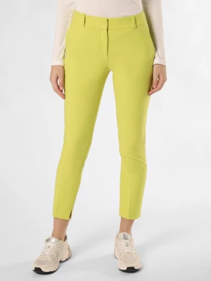 HUGO Spodnie - Hetana Kobiety zielony|żółty jednolity,