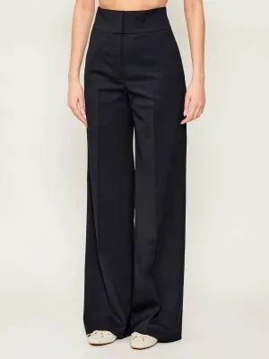 HUGO Spodnie Himia | flare fit | z dodatkiem wełny