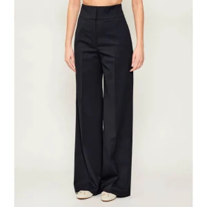 HUGO Spodnie Himia | flare fit | z dodatkiem wełny