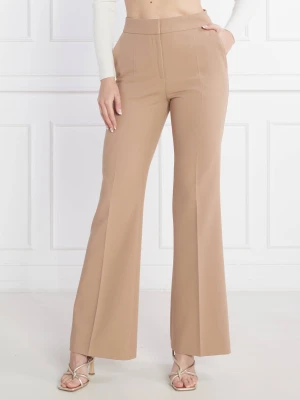 HUGO Spodnie Hismara | flare fit