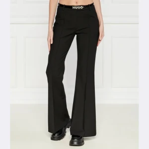 HUGO Spodnie Hosena | flare fit