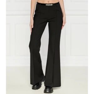 HUGO Spodnie Hosena | flare fit