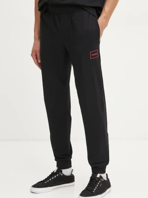 HUGO spodnie lounge Laze Pants CW kolor czarny gładkie 50525246