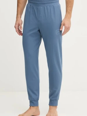 HUGO spodnie lounge Laze Pants CW kolor niebieski gładkie 50525246