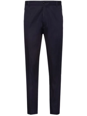 Hugo Spodnie materiałowe Faloo203 50429528 Granatowy Slim Fit