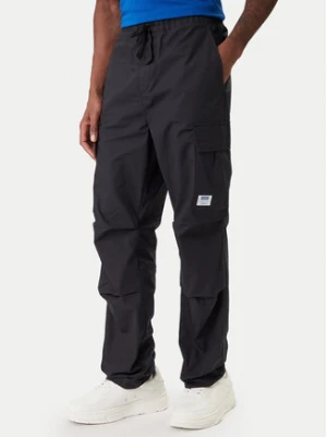 HUGO Spodnie materiałowe Gadic242 50545643 Czarny Relaxed Fit