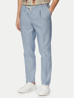 HUGO Spodnie materiałowe Getlin 50559695 Niebieski Slim Fit