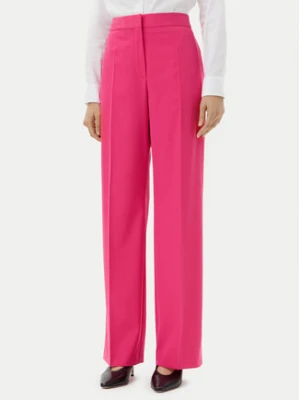 HUGO Spodnie materiałowe Hambali 50537611 Różowy Relaxed Fit