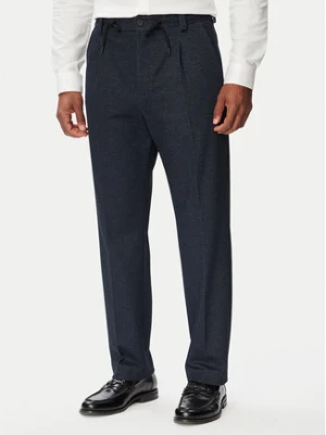 HUGO Spodnie materiałowe Teagan261X-H 50565432 Granatowy Regular Fit