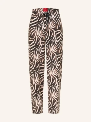 Hugo Spodnie Od Piżamy Casual schwarz