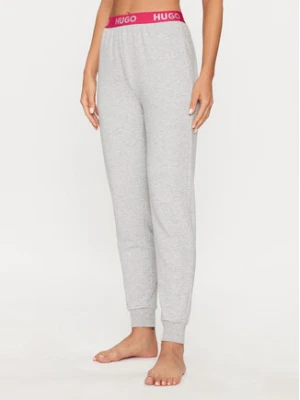 Hugo Spodnie piżamowe Sporty Logo 50490598 Szary Regular Fit