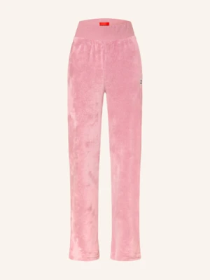 Hugo Spodnie Rekreacyjne Velvet Z Materiału Nicki rosa