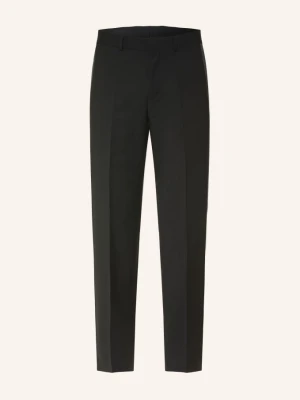 Hugo Spodnie Smokingowe Hesten O Kroju Extra Slim Fit Z Galonowymi Paskami schwarz 001 BLACK
