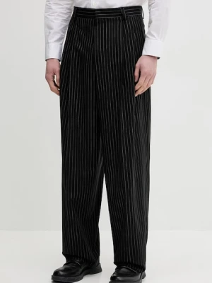 HUGO spodnie z dodatkiem wełny Fedix25