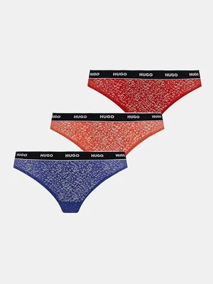 HUGO stringi 3-pack kolor multicolor z koronki 50535265