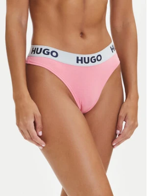 HUGO Stringi 50469651 Różowy