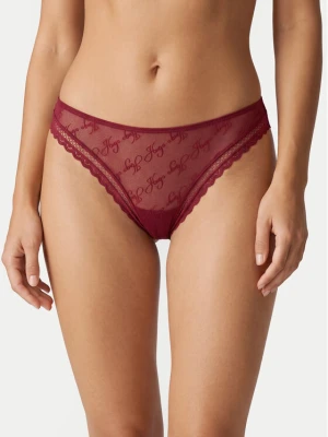 HUGO Stringi 50566801 Czerwony ciemny