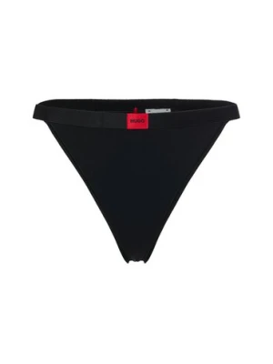 HUGO Stringi Kobiety Modal czarny jednolity,