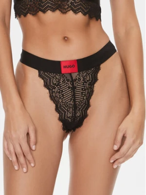 Hugo Stringi Thong Lace 50502780 Czarny