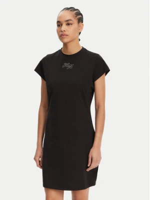 HUGO Sukienka codzienna 50537240 Czarny Slim Fit