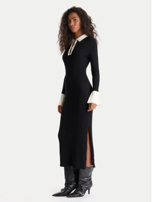 HUGO Sukienka dzianinowa Sharry 50542620 Czarny Slim Fit