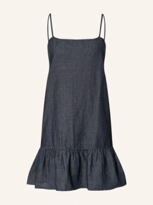 Hugo Sukienka Dżinsowa Kabati Z Falbanami blau