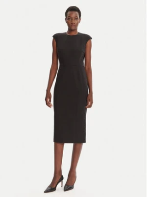 HUGO Sukienka koktajlowa Karami 50542651 Czarny Regular Fit