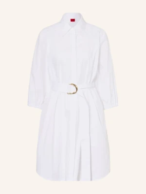 Hugo Sukienka Koszulowa Kiloni Z Rękawami 3/4 weiss