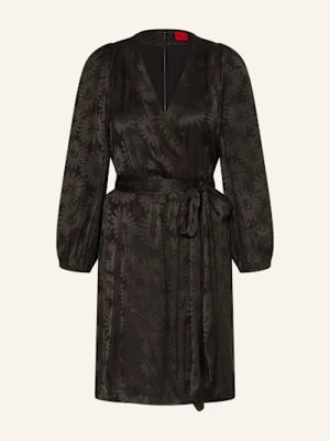 Hugo Sukienka Satynowa Kaleli schwarz