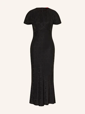 Hugo Sukienka Satynowa Kamindi schwarz