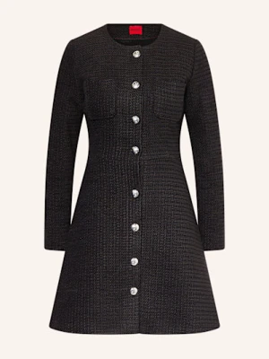 Hugo Sukienka Tweedowa Karema schwarz