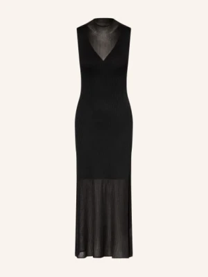 Hugo Sukienka Z Dzianiny Slyanny schwarz