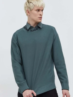 HUGO sweter bawełniany