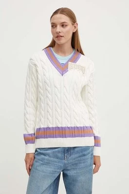 HUGO sweter damski kolor beżowy 50518300