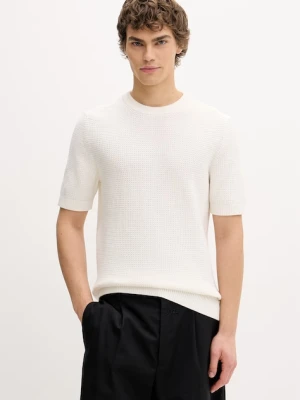 HUGO sweter męski bawełniany Saffon