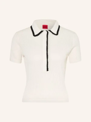 Hugo Sweter Polo Slysa weiss