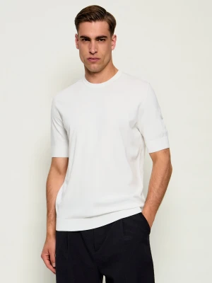 HUGO Sweter San Carl-CV | Slim Fit biały
