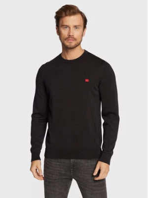 Hugo Sweter San Cassius-C1 50475083 Czarny Regular Fit