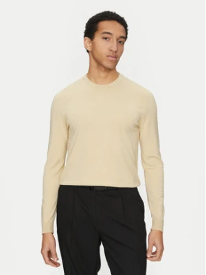 HUGO Sweter San Cody 50532074 Beżowy Slim Fit