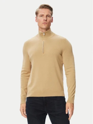 HUGO Sweter San Quintus-C2 50574143 Beżowy Regular Fit