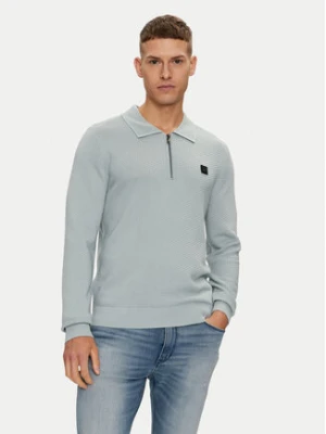 HUGO Sweter Sastoon 50516640 Szary Slim Fit