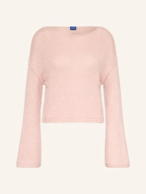 Hugo Sweter Scarly Z Alpaką rosa