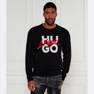 HUGO Sweter Semou | Loose fit